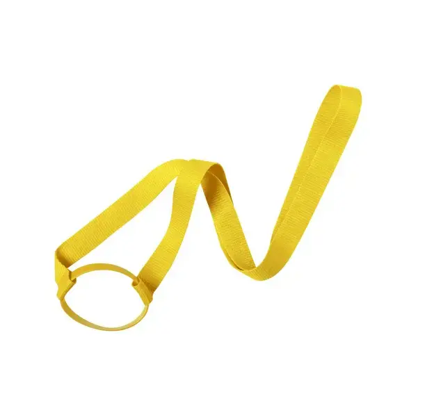 Schlüsselband Getränkehalter Frinly - gelb, Farbe: gelb personalisierte Geschenke , 8 image
