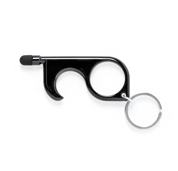 Schlüsselanhänger Anticontact Cimak - schwarz, Farbe: schwarz personalisierte Geschenke , 8 image