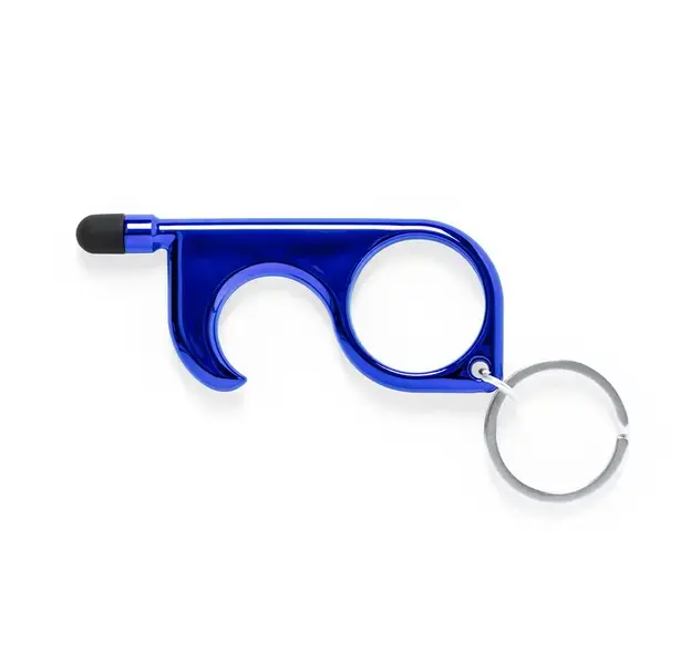 Schlüsselanhänger Anticontact Cimak - blau, Farbe: blau personalisierte Geschenke , 4 image