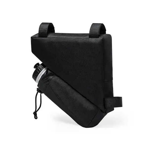Fahrradtasche Leven - schwarz, Farbe: schwarz personalisierte Geschenke , 4 image