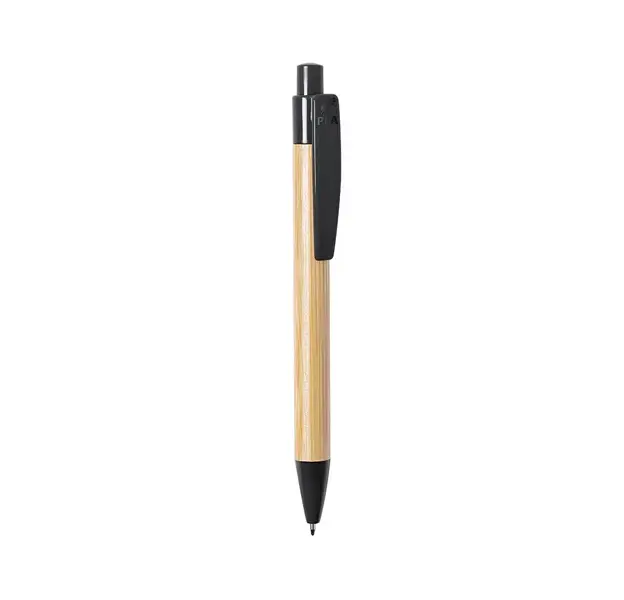 Kugelschreiber Heloix - schwarz, Farbe: schwarz personalisierte Geschenke , 2 image