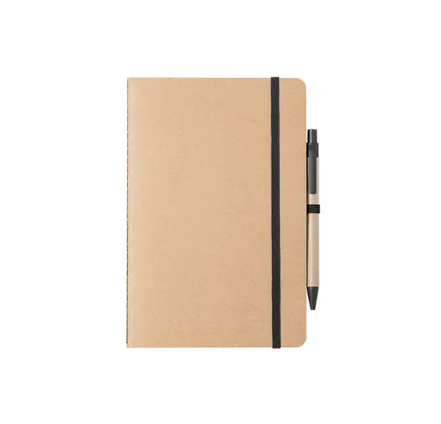 Notizbuch Esteka - schwarz, Farbe: schwarz personalisierte Geschenke , 2 image