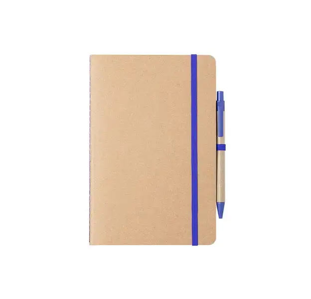 Notizbuch Esteka - blau, Farbe: blau personalisierte Geschenke , 3 image