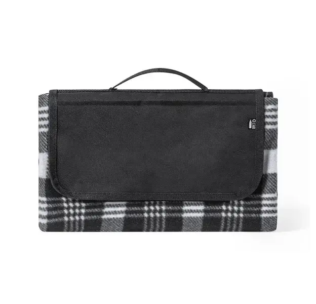 Picnic Decke Zaralex - schwarz - grau, Farbe: schwarz - grau personalisierte Geschenke , 6 image