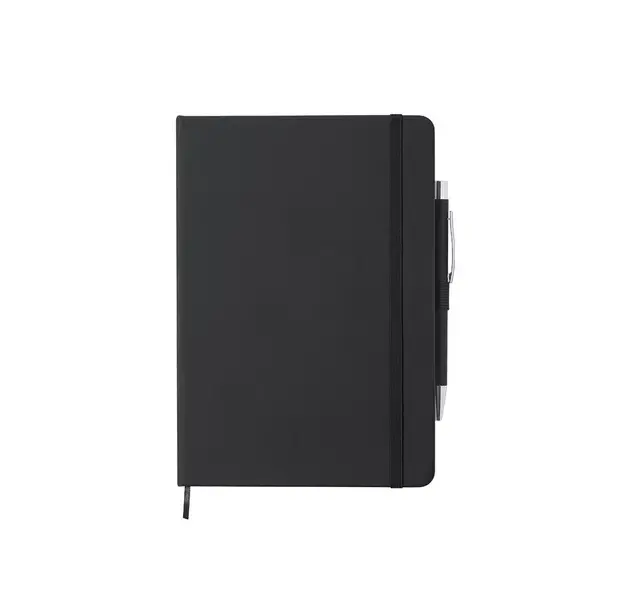 Notizblock Robin - schwarz, Farbe: schwarz personalisierte Geschenke , 3 image