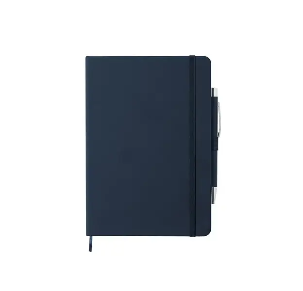 Notizblock Robin - navy blau, Farbe: navy blau personalisierte Geschenke , 3 image