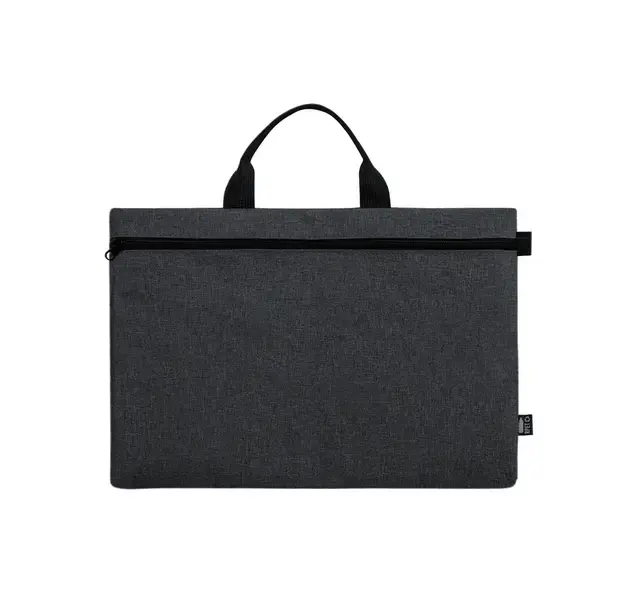 Dokumententasche Divaz - schwarz, Farbe: schwarz personalisierte Geschenke , 4 image