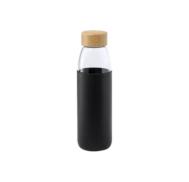 Trinkflasche Teltox - schwarz, Farbe: schwarz personalisierte Geschenke , 3 image