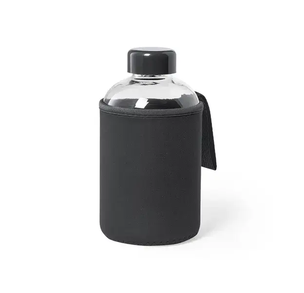 Trinkflasche Flaber - schwarz, Farbe: schwarz personalisierte Geschenke , 4 image