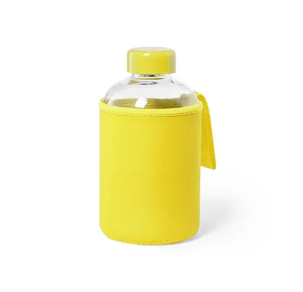 Trinkflasche Flaber - gelb, Farbe: gelb personalisierte Geschenke , 4 image