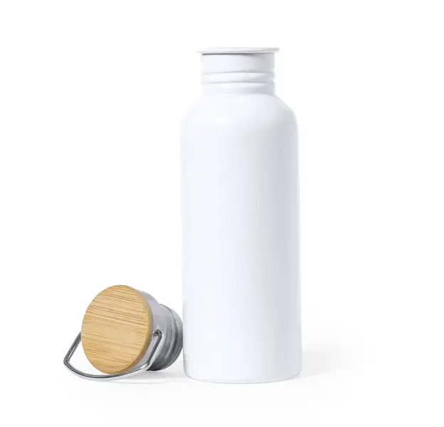 Sublimations Trinkflasche Preuk - weiß, Farbe: weiß personalisierte Geschenke , 3 image