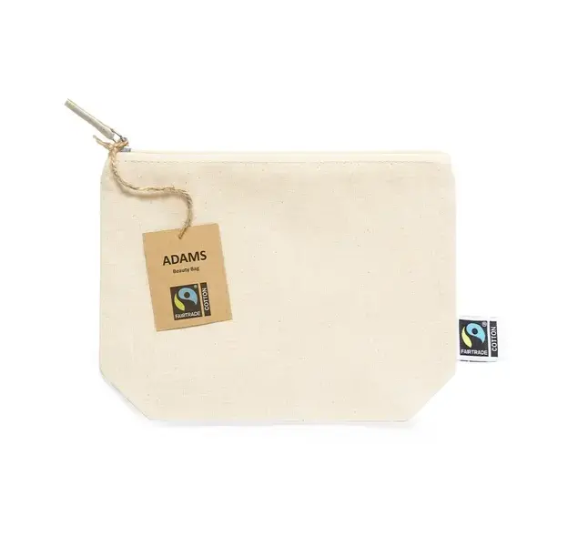 Kosmetik Tasche Adams Fairtrade - naturfarben, Farbe: naturfarben personalisierte Geschenke , 3 image