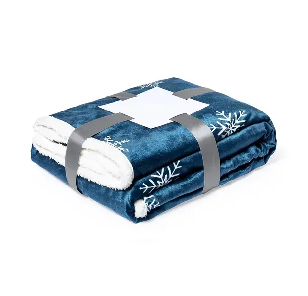 Decke Ricord - navy blau, Farbe: navy blau personalisierte Geschenke , 5 image