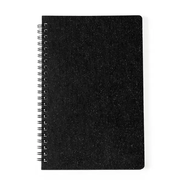 Notizbuch Roshan - schwarz, Farbe: schwarz personalisierte Geschenke , 3 image