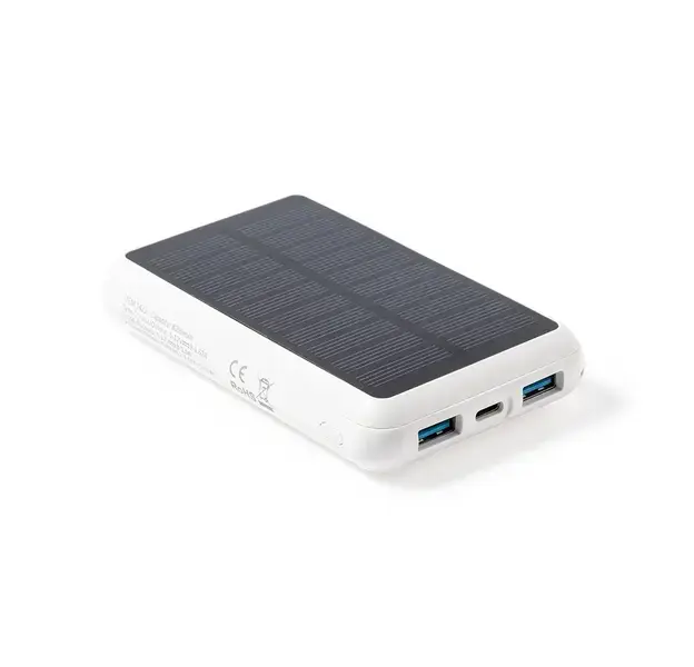 Power Bank Maddy - weiß, Farbe: weiß personalisierte Geschenke , 5 image