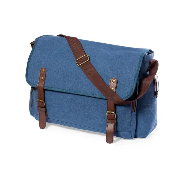Dokumententasche Gibson - navy blau, Farbe: navy blau personalisierte Geschenke , 2 image