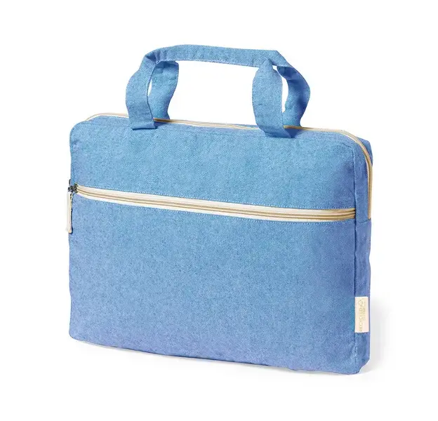 Dokumententasche Baiplur - blau, Farbe: blau personalisierte Geschenke , 3 image