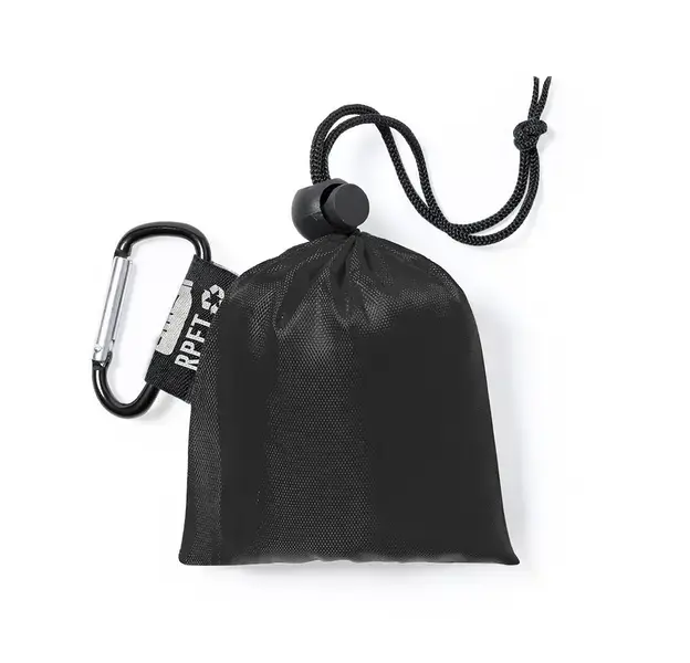 Poncho Brinek - schwarz, Farbe: schwarz personalisierte Geschenke , 4 image