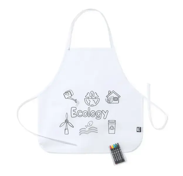 Schürze Mayfil - weiß, Farbe: weiß personalisierte Geschenke , 2 image
