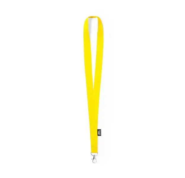 Schlüsselband Loriet - gelb, Farbe: gelb personalisierte Geschenke , 3 image