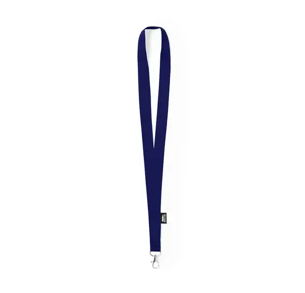 Schlüsselband Loriet - navy blau, Farbe: navy blau personalisierte Geschenke , 3 image