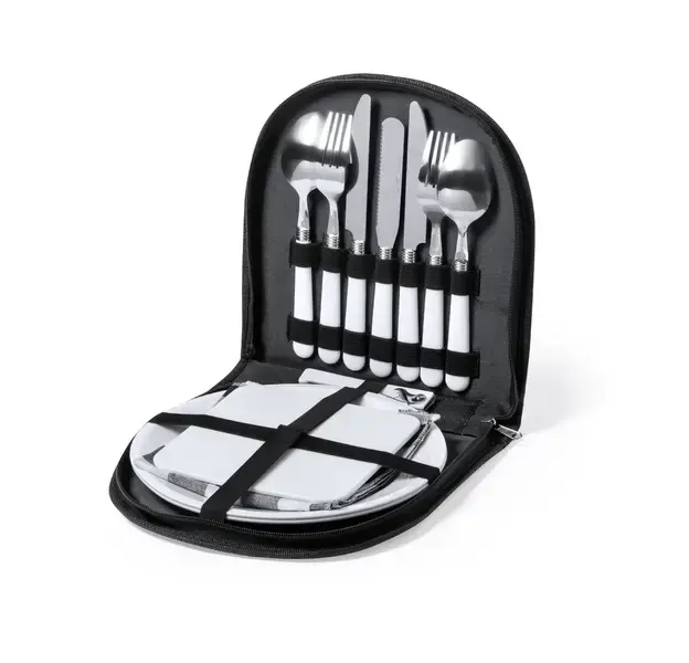 Picnic Set Tilken - grau, Farbe: grau personalisierte Geschenke , 5 image