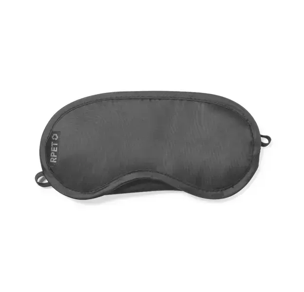Reise Augenmaske Buxtok - schwarz, Farbe: schwarz personalisierte Geschenke , 3 image