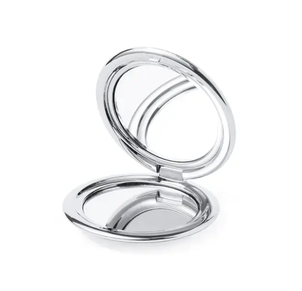 Taschenspiegel Busey - silber, Farbe: silber personalisierte Geschenke , 4 image