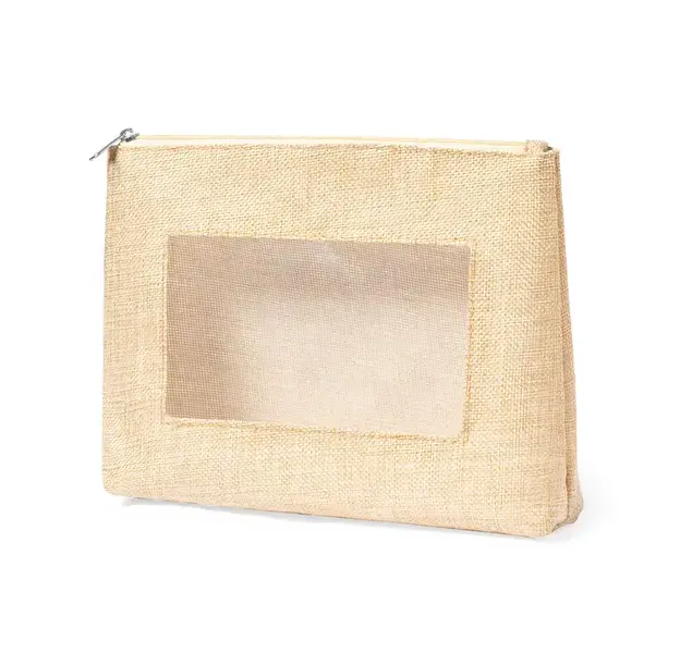 Kosmetik Tasche Flumit - naturfarben, Farbe: naturfarben personalisierte Geschenke , 3 image