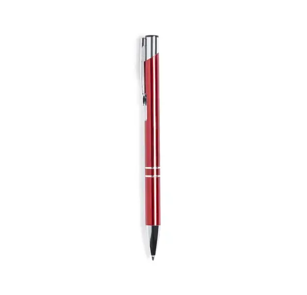 Kugelschreiber Luggins - rot, Farbe: rot personalisierte Geschenke , 3 image