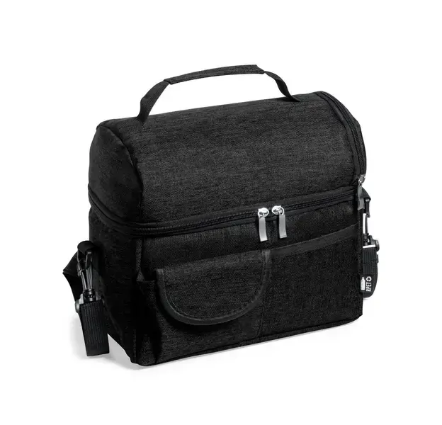 Kühltasche Gunnur - schwarz, Farbe: schwarz personalisierte Geschenke , 4 image