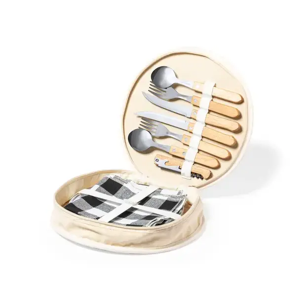 Picnic Set Scotty - naturfarben, Farbe: naturfarben personalisierte Geschenke , 3 image