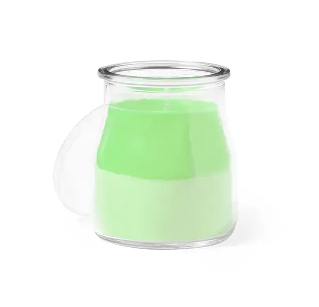 Duftkerze Saicer - hellgrün, Farbe: hellgrün personalisierte Geschenke , 2 image