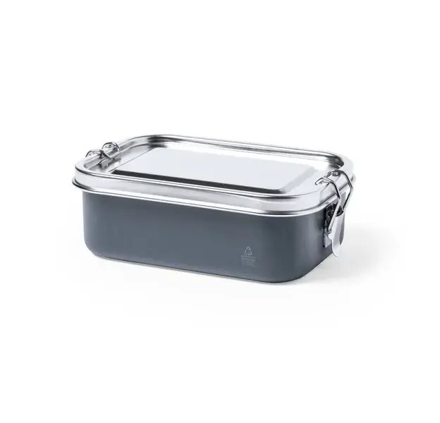 Lunch Box Shonka - grau, Farbe: grau personalisierte Geschenke , 3 image