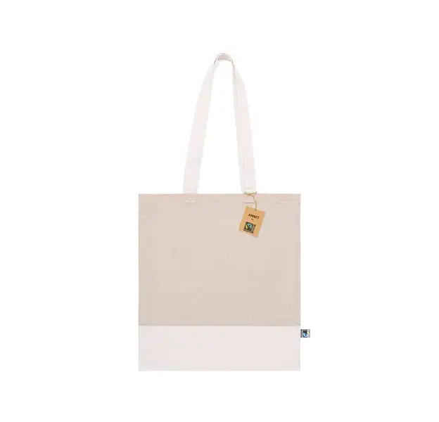 Tasche Annet Fairtrade - naturfarben, Farbe: naturfarben personalisierte Geschenke , 4 image