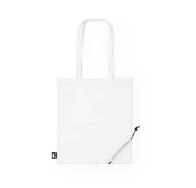 Faltbare Tasche Lulu - weiß, Farbe: weiß personalisierte Geschenke , 3 image