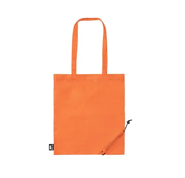 Faltbare Tasche Lulu - orange, Farbe: orange personalisierte Geschenke , 3 image