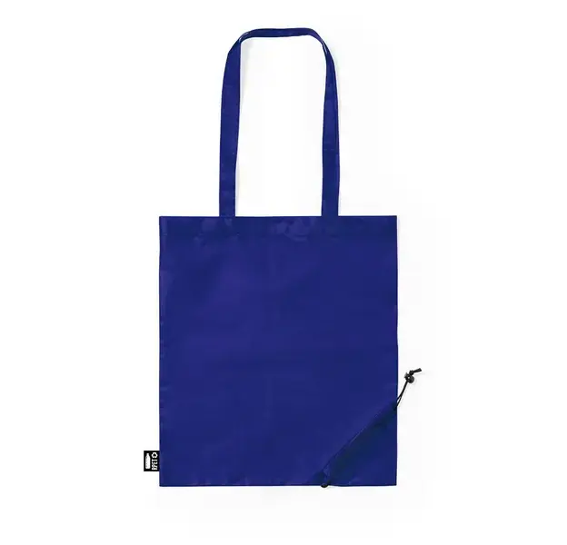 Faltbare Tasche Lulu - blau, Farbe: blau personalisierte Geschenke , 3 image