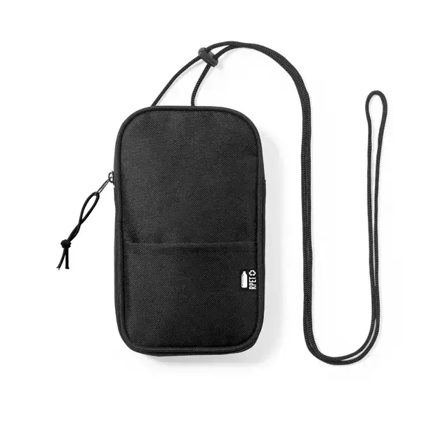 Mehrzwecktasche Landry - schwarz, Farbe: schwarz personalisierte Geschenke , 4 image