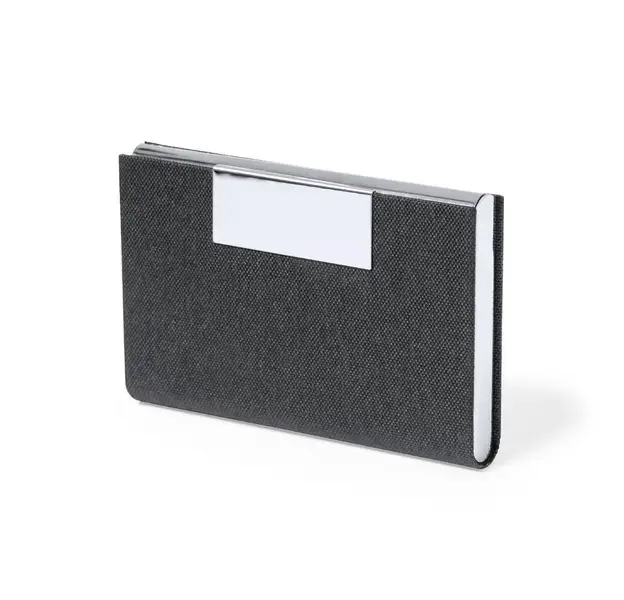 Visitenkartenetui Restek - schwarz, Farbe: schwarz personalisierte Geschenke , 6 image