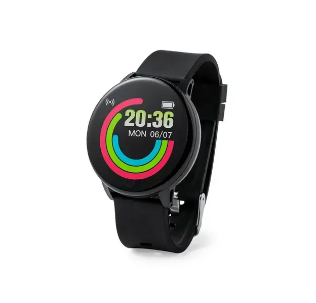 Intelligente Uhr Krirt - schwarz, Farbe: schwarz personalisierte Geschenke , 4 image