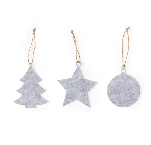 Ornament Set Chandun - grau, Farbe: grau personalisierte Geschenke , 5 image