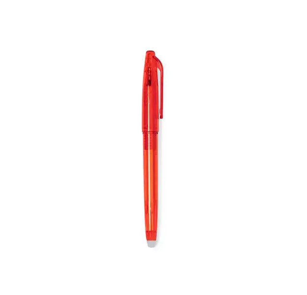 Radierbarer Kugelschreiber Ludrick - rot, Farbe: rot personalisierte Geschenke , 4 image