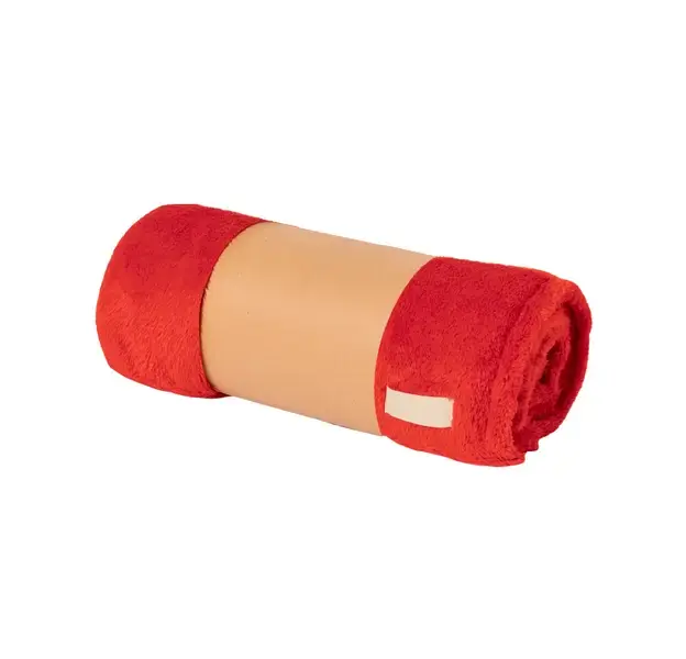 Decke Durmok - rot, Farbe: rot personalisierte Geschenke , 3 image