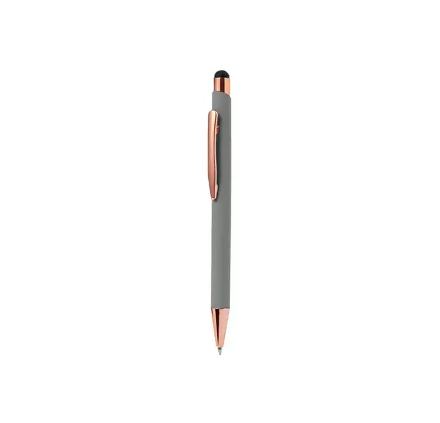Kugelschreiber Pointer Taulf - grau, Farbe: grau personalisierte Geschenke , 3 image