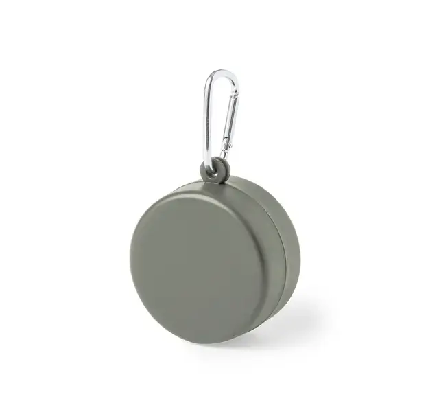 Faltbarer Trinkbecher Jado - grau, Farbe: grau personalisierte Geschenke , 4 image