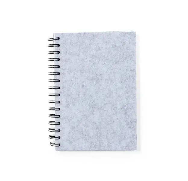 Notizbuch Fionap - grau, Farbe: grau personalisierte Geschenke , 4 image