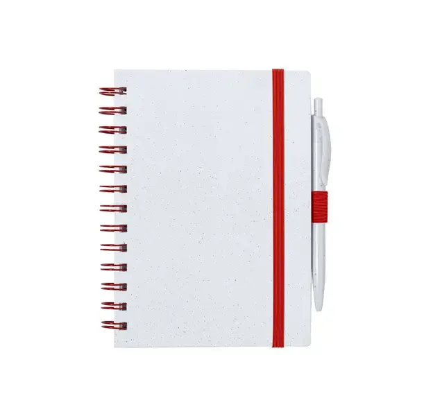 Notizbuch Ciara - rot, Farbe: rot personalisierte Geschenke , 5 image