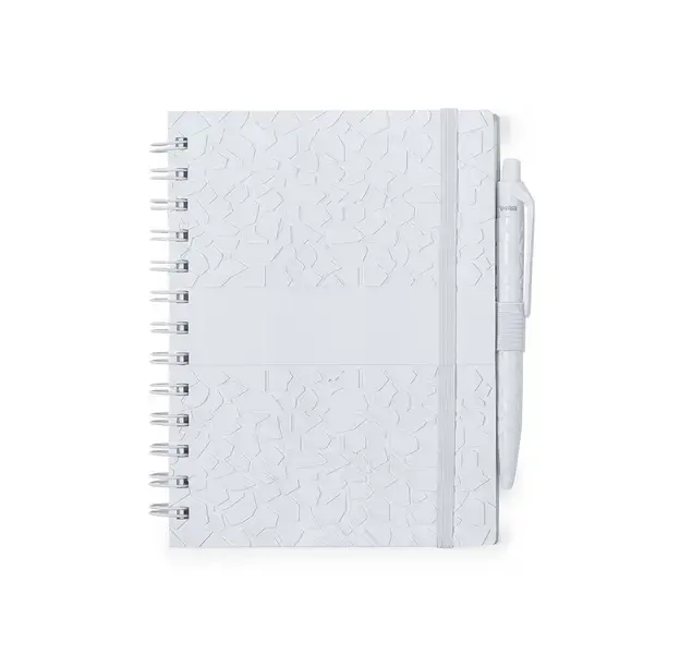 Notizbuch Amber - weiß, Farbe: weiß personalisierte Geschenke , 6 image