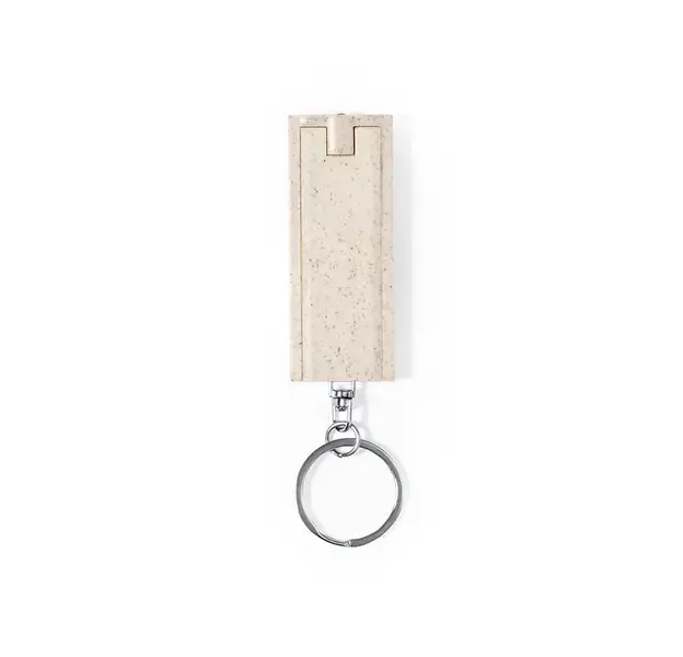 Lampe Schlüsselanhänger Tasex - naturfarben, Farbe: naturfarben personalisierte Geschenke , 3 image